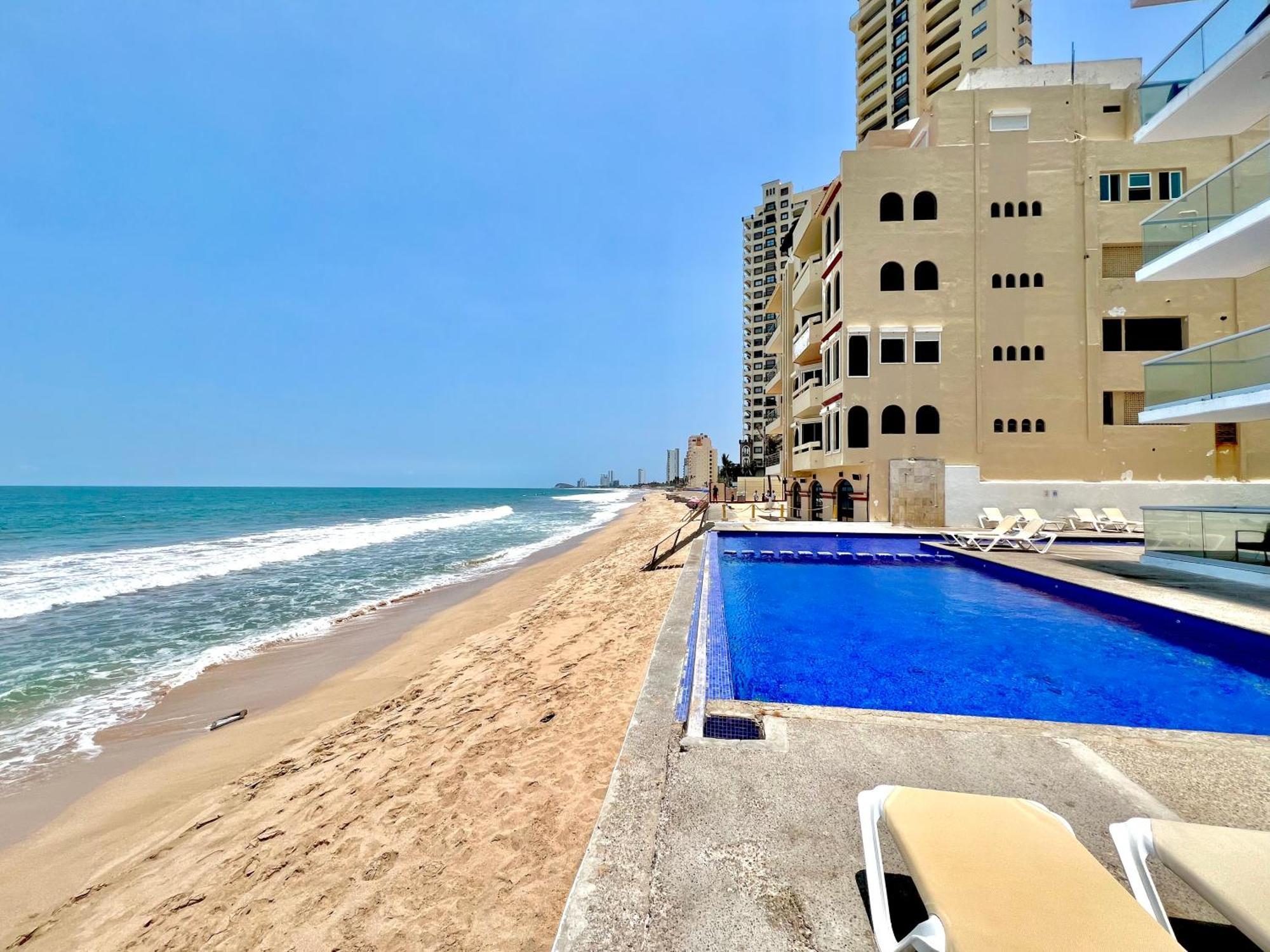 Appartamento Marina del Sol 402 Vista al Mar Mazatlán Esterno foto