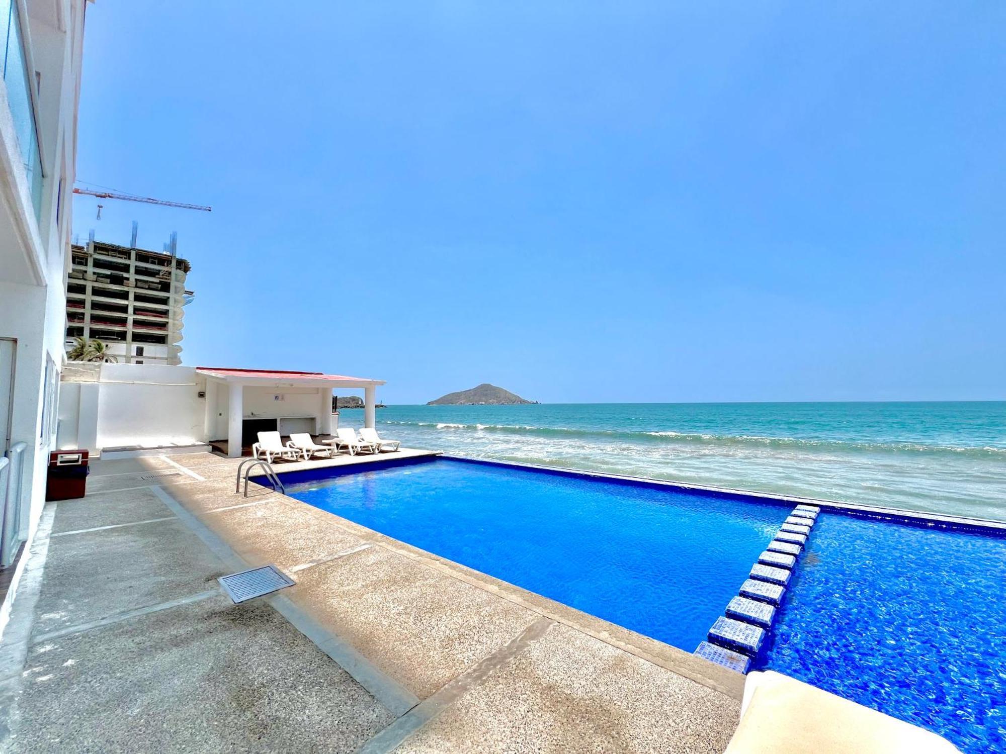 Appartamento Marina del Sol 402 Vista al Mar Mazatlán Esterno foto