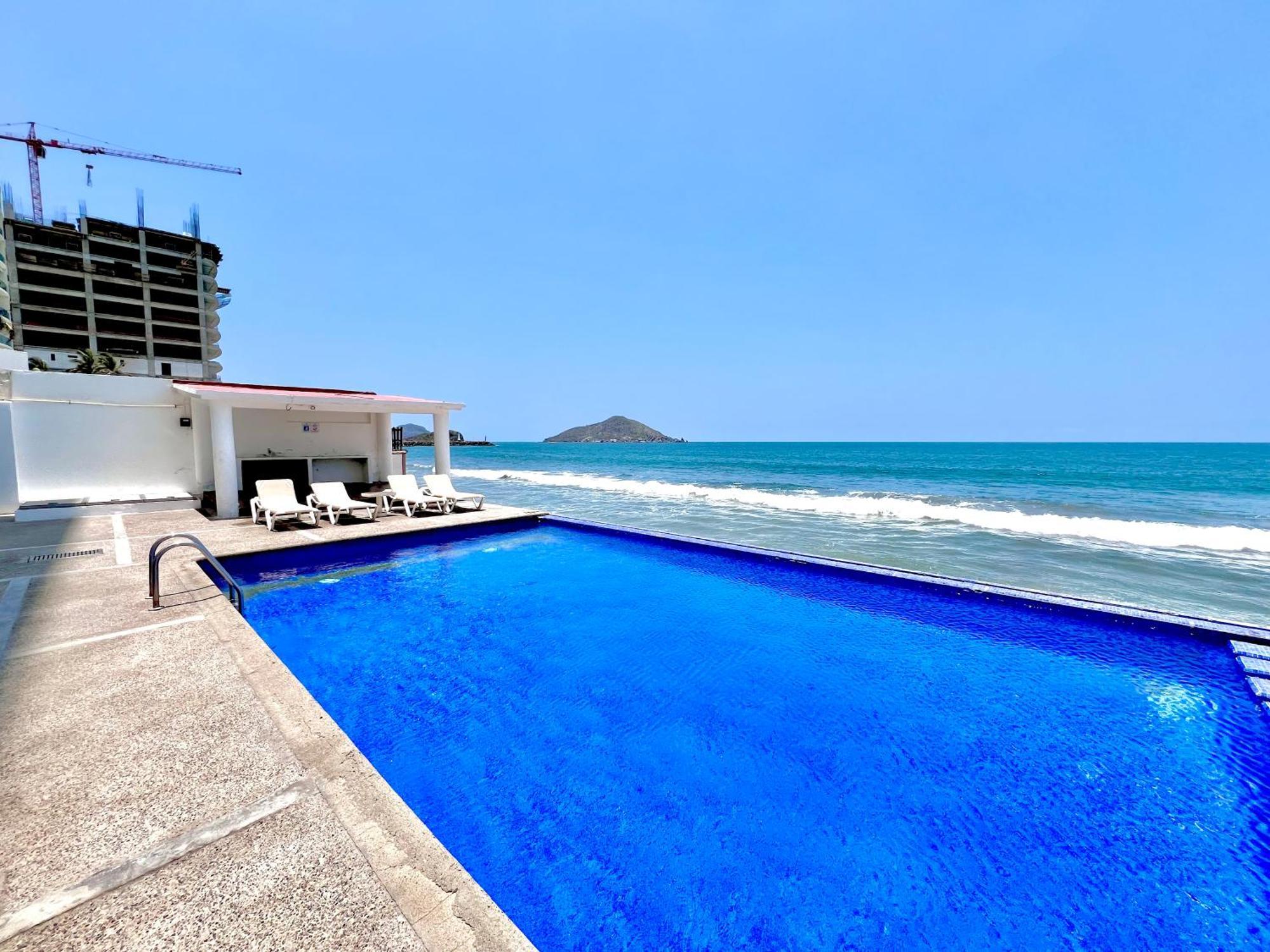 Appartamento Marina del Sol 402 Vista al Mar Mazatlán Esterno foto