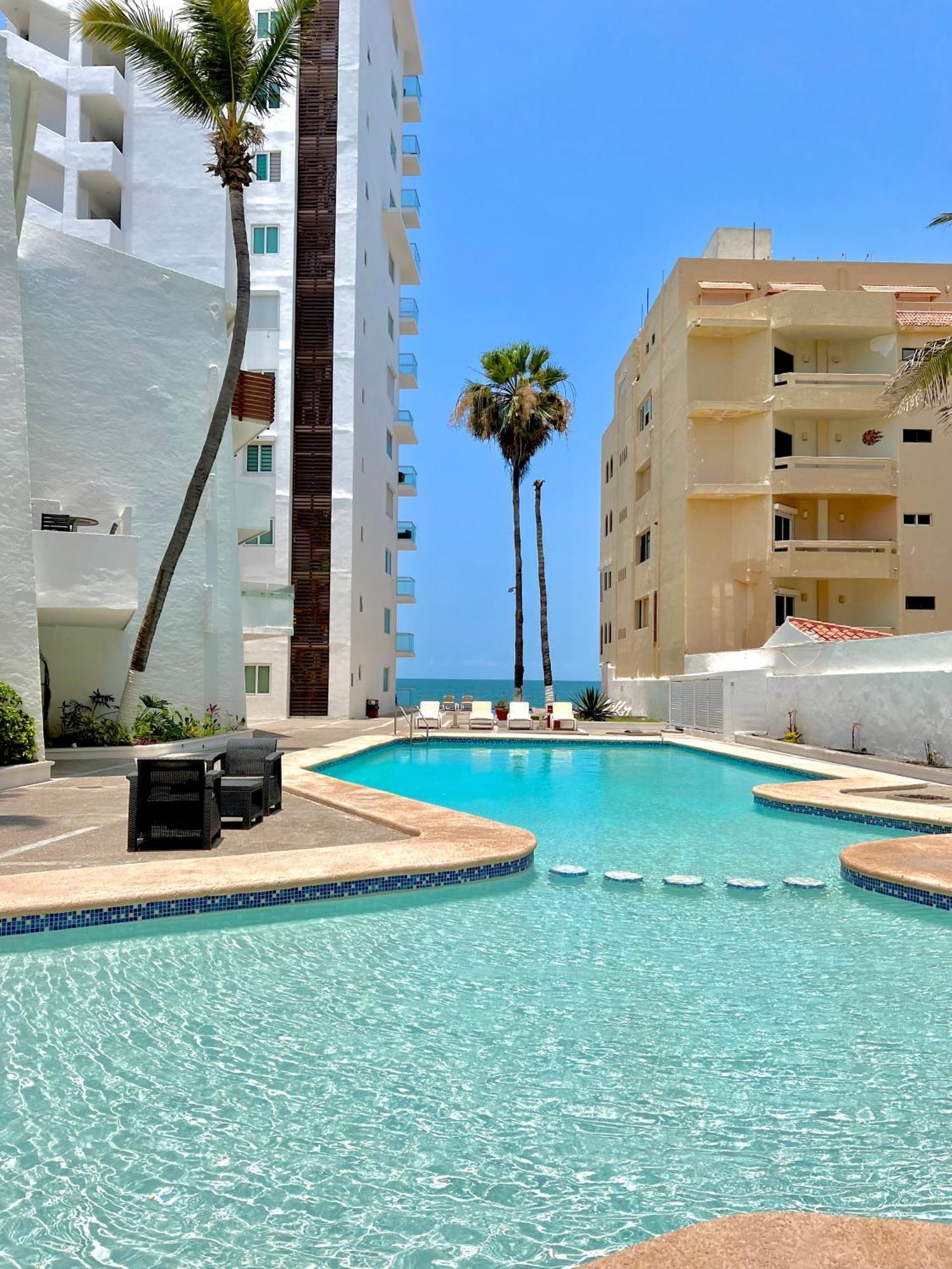 Appartamento Marina del Sol 402 Vista al Mar Mazatlán Esterno foto