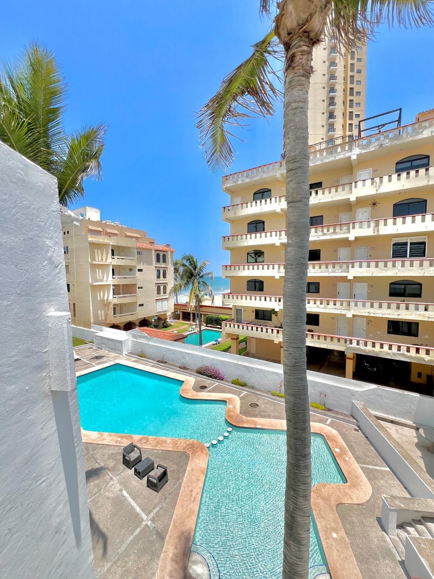 Appartamento Marina del Sol 402 Vista al Mar Mazatlán Esterno foto